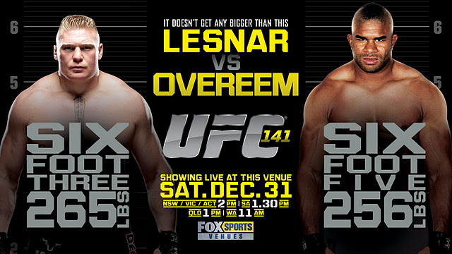 Watch UFC 141 Live