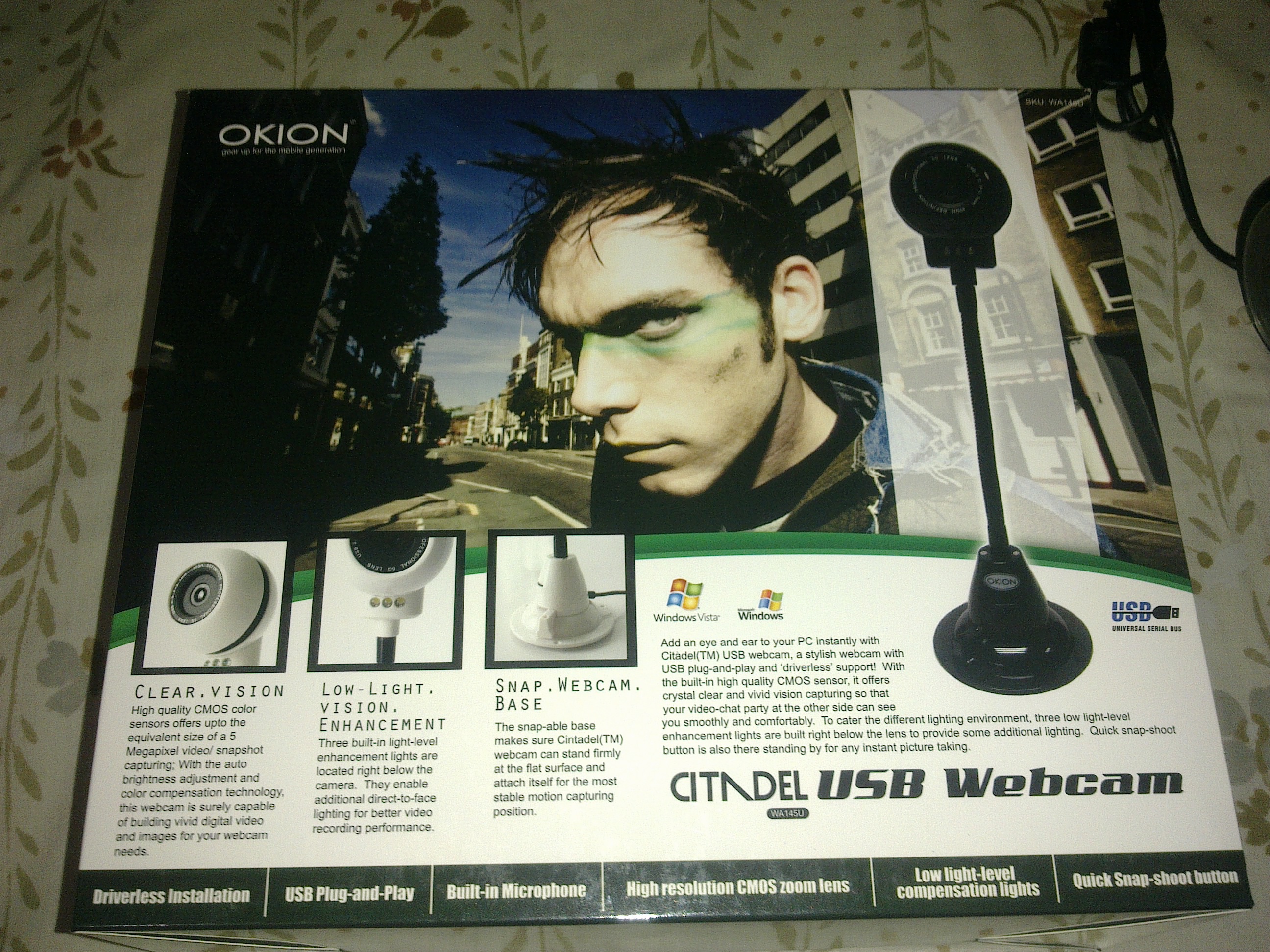 Okion 5 MP Webcam
