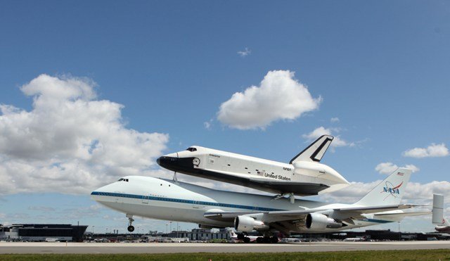 Space Shuttle in New York City